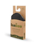 Bambaw reusable sanitary pad in brown cardboard packaging with green logo