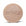 Close up of a round speckled shampoo bar for curly hair with the arista branding on its surface