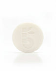 bambaw shaving White soap bar with branding on a white background