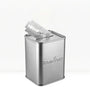 Metallic blade bank a blade on a white background