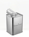 Metallic blade bank a blade on a white background