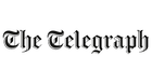 The Telegraph logo in black text on a white background